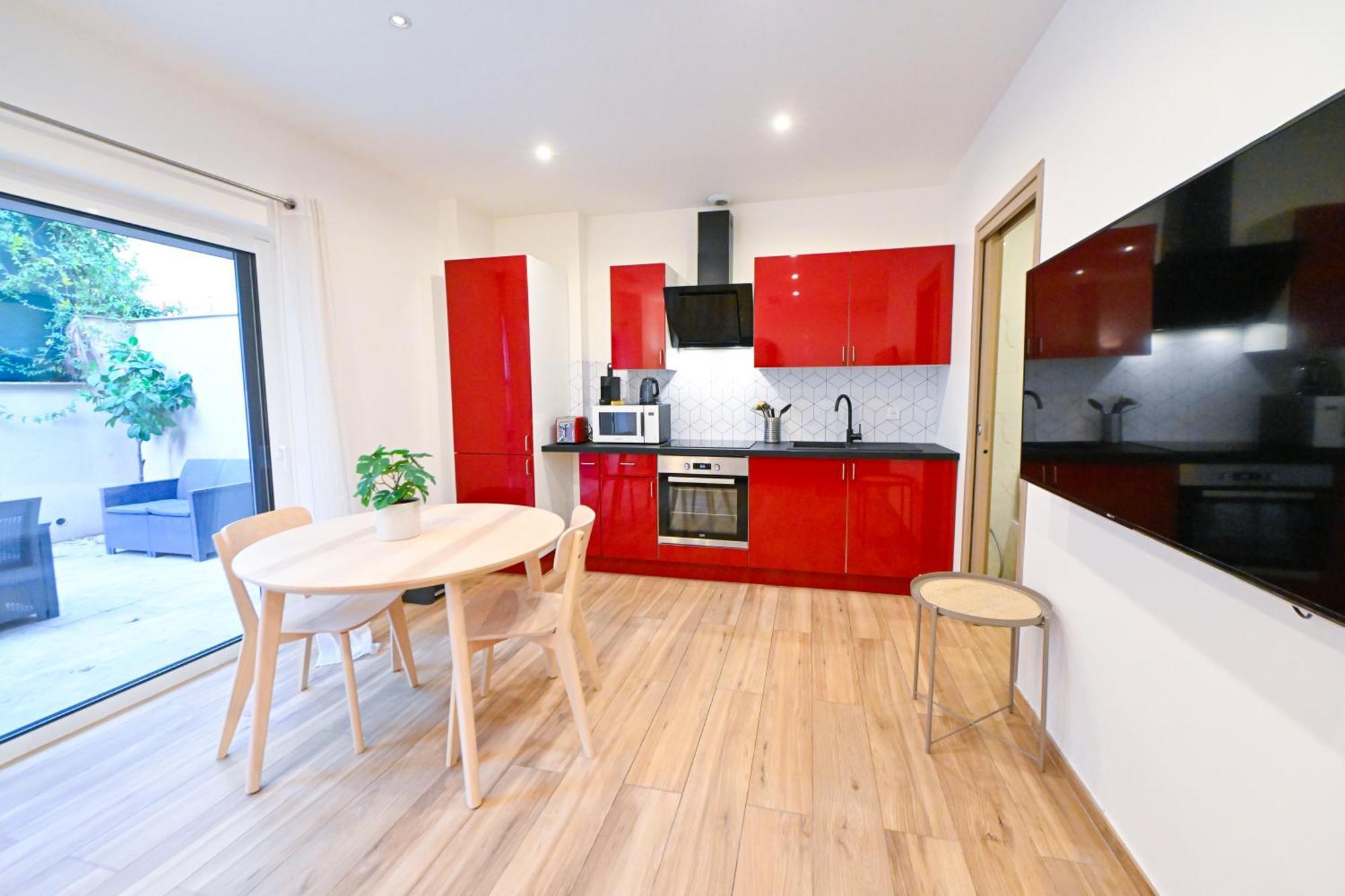 Beau Studio Cozy Centre Ville Et Plages Avec Terrasse N3 Nice Exterior foto